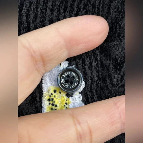 Kate Spade Daisy Dot Crepe Romper size 6 - Picture 8 of 15